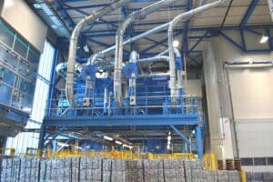 Aluminium can manufacture | Scrap handling