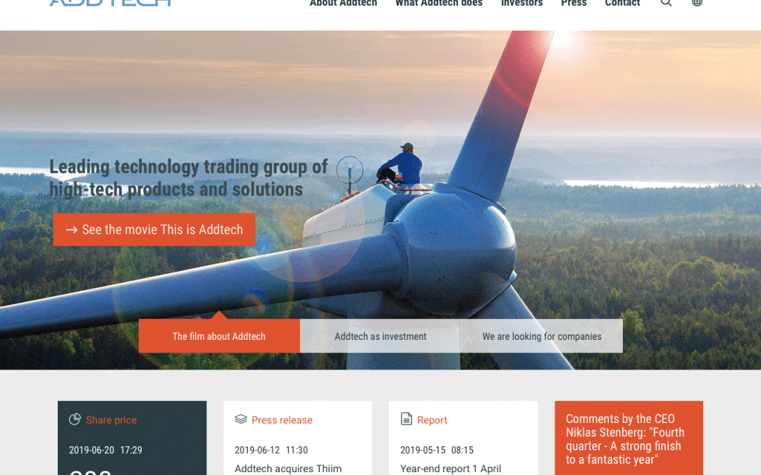 Addtech acquires Impact Air Systems and Impact Technical Services