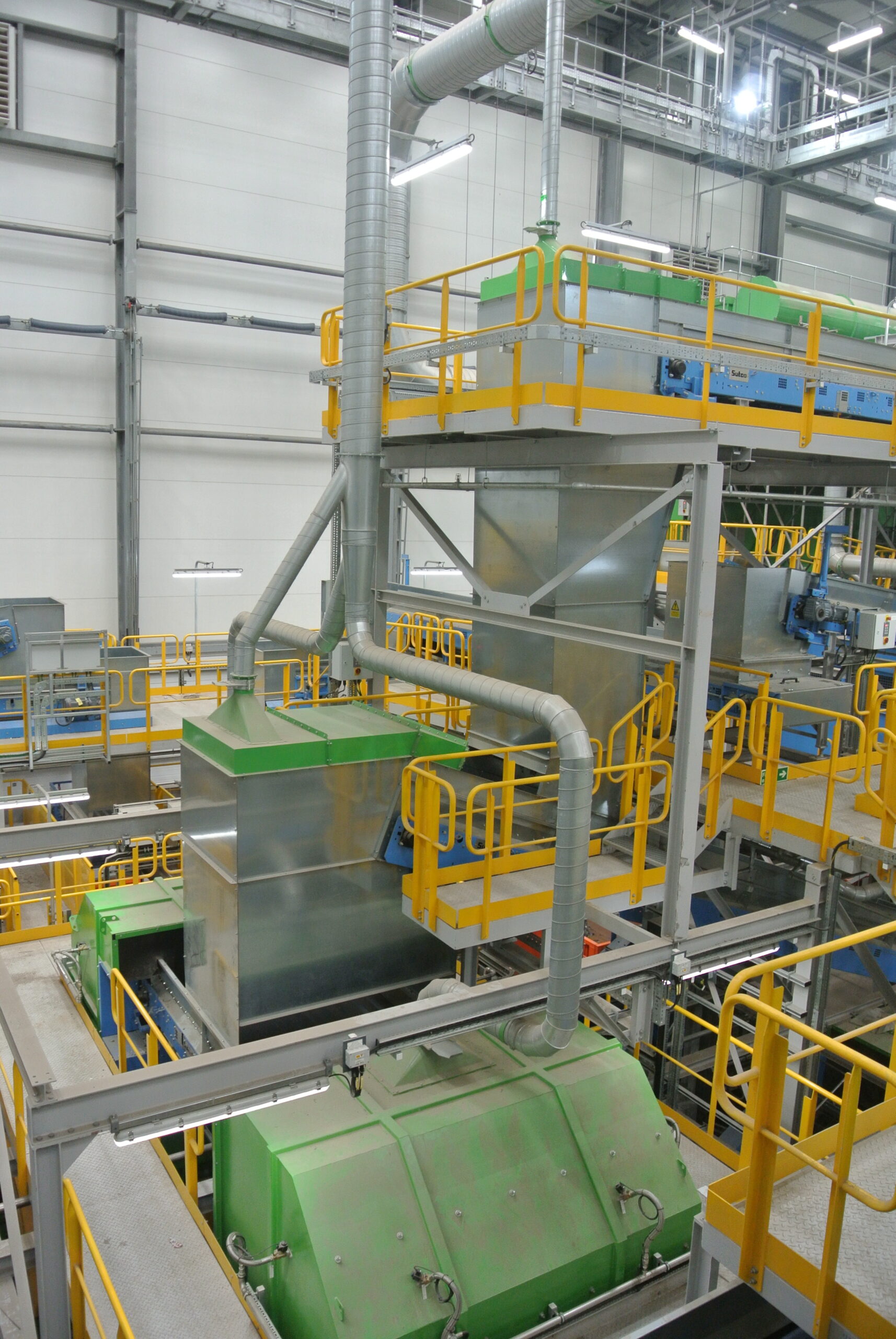Dust control system at Energy from Waste Facility