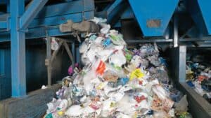 Flexible Plastic Packaging removal from waste stream