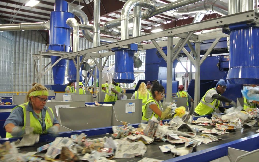 The advantages of using air technology in waste separation