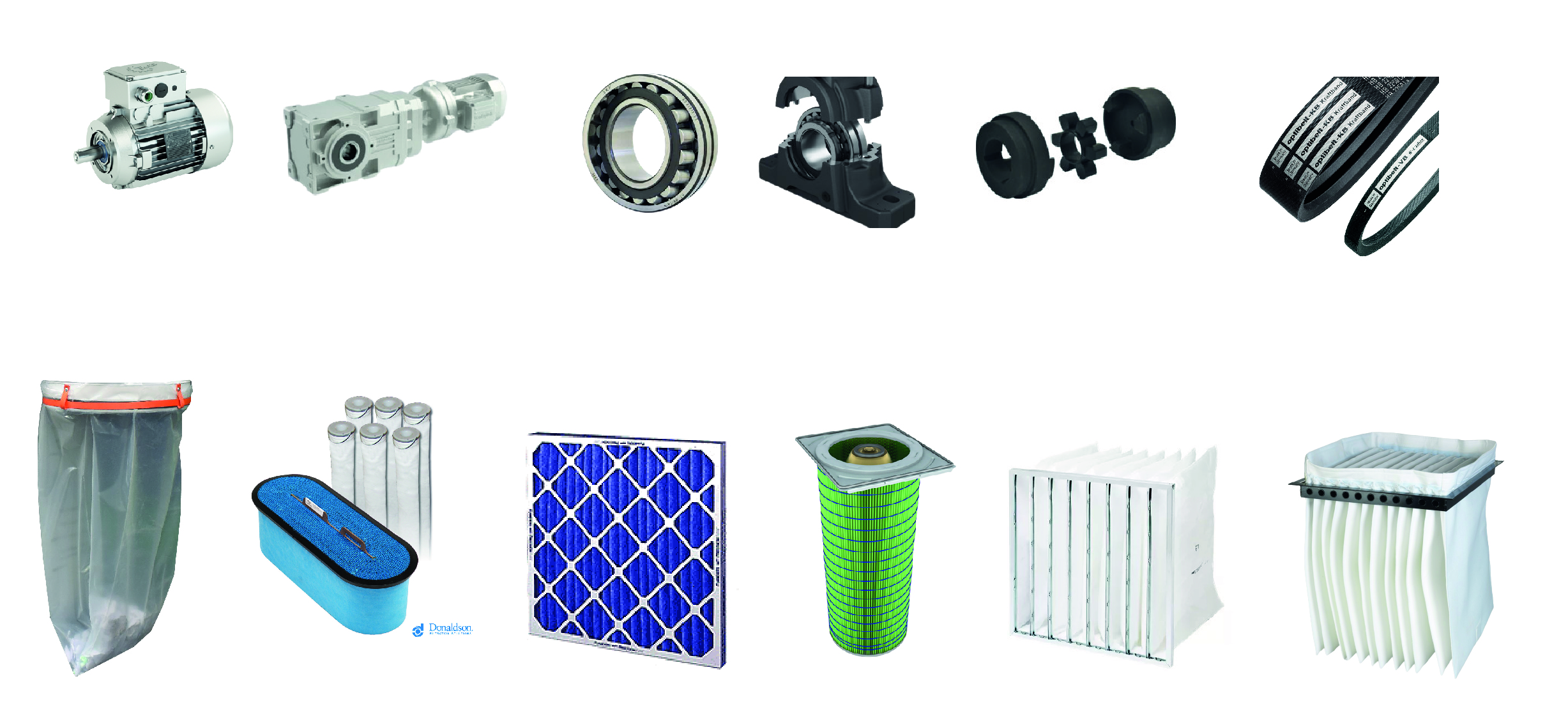 Filter spares and other consumables