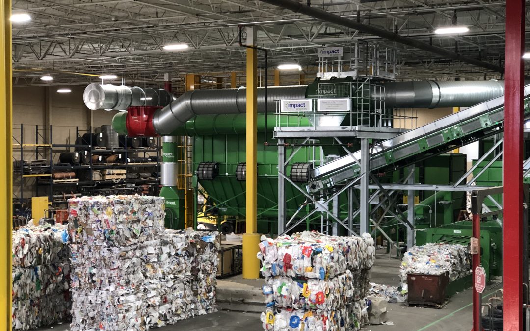 Recycling Equipment and Machinery from Impact Air Systems