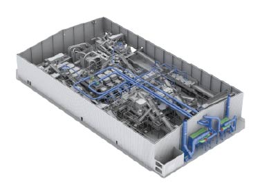 sprays lacquer and can conveying fume extraction
