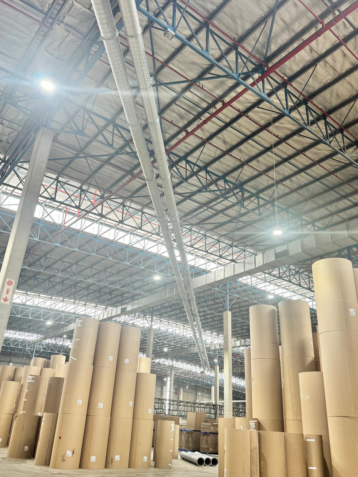 Corrugated Board Trim Extraction System
